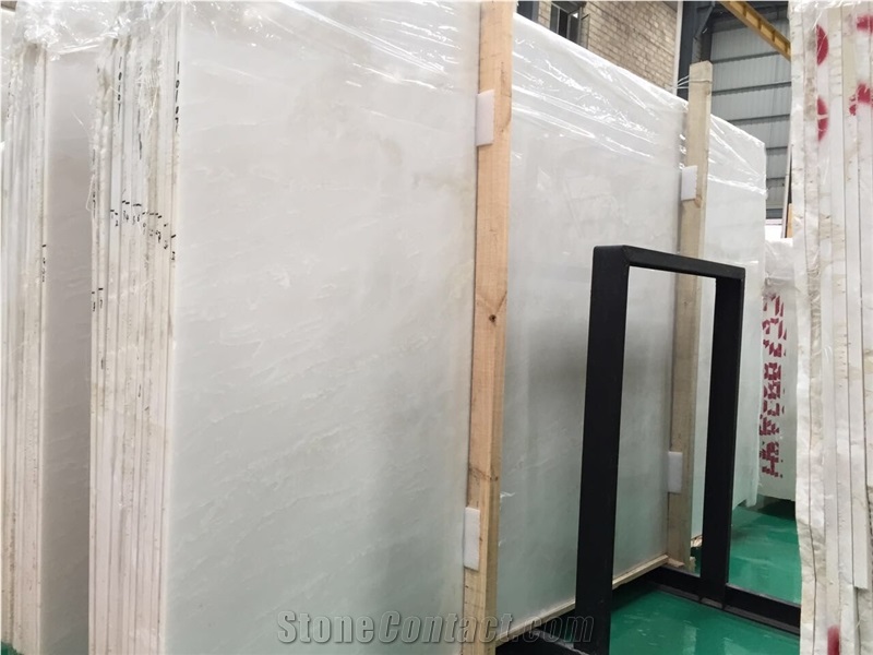 Mystery White Marble Slabs & Tiles, Imported
