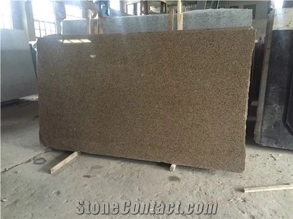 New Yellow Rust G682 Granite & Slabs Tiles
