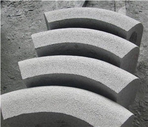 Padang White Gray Sardo Granite 603 Kerbstones
