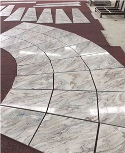 Palissandro White Marble Slab & Tiles for Floor