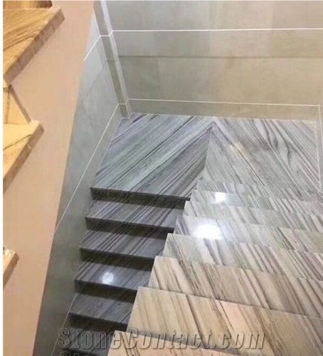 Palissandro White Marble Slab & Tiles for Floor