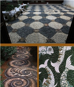 Pebble Stone Mosaic Garden Pebble Stone,Pebbles