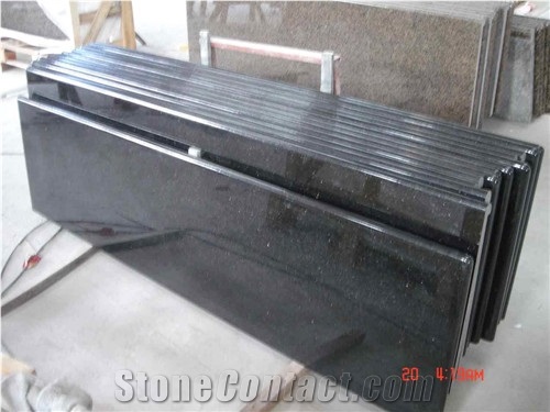 Shanxi Black Granite, China Assoluto Countertops