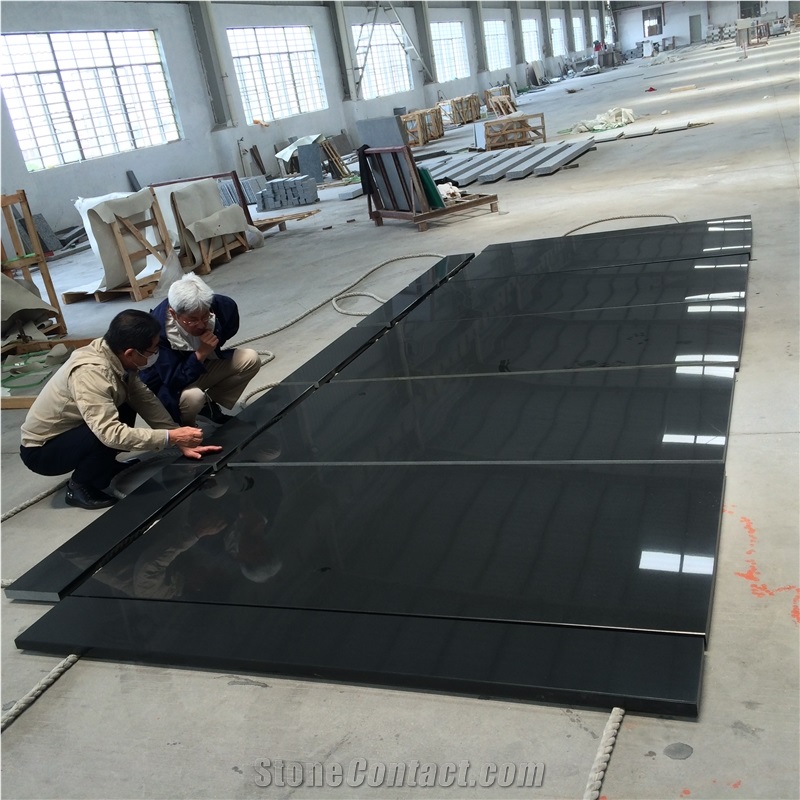 Shanxi Black Granite, China Assoluto Countertops