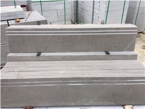 Shay Grey Marble, Cinderella Grey Stair Riser