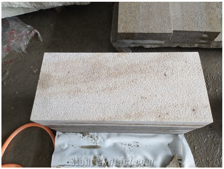 Shijing Rust G682 Granite Yellow Bushhammered