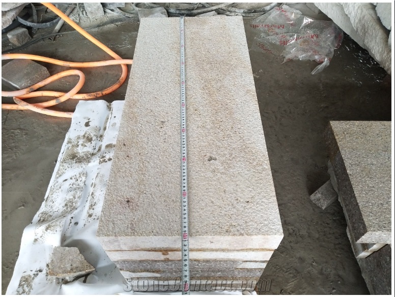 Shijing Rust G682 Granite Yellow Bushhammered