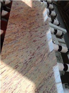 Shiva Gold Granite Tile Slab Yellow Polished Gran