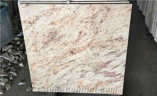 Shiva Gold Granite Tile Slab Yellow Polished Gran