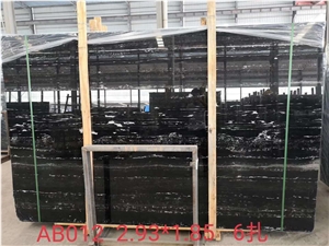 Silver Dragon  Black Walling Flooring Marble Slabs