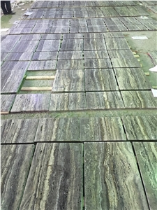 Silver Grey Travertine, Iran Grey Travertine Slabs