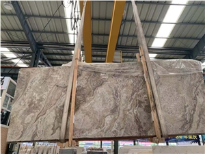 Silver Grey Travertine, Iran Grey Travertine Slabs