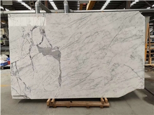 Statuarietto Venato White Marble Slabs