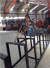 Stone Slab Rack Granite Steel a Frame Racks