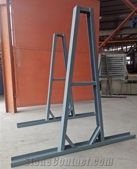 Stone Slab Rack Granite Steel a Frame Racks