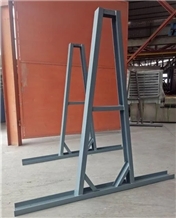 Stone Slab Rack Granite Steel a Frame Racks