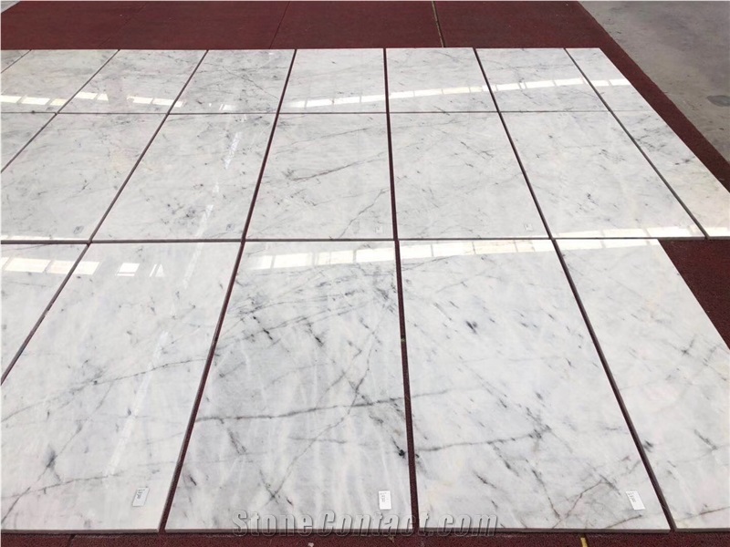 Turkey Blanco Ibiza Mugla White Lilas Marble Tiles