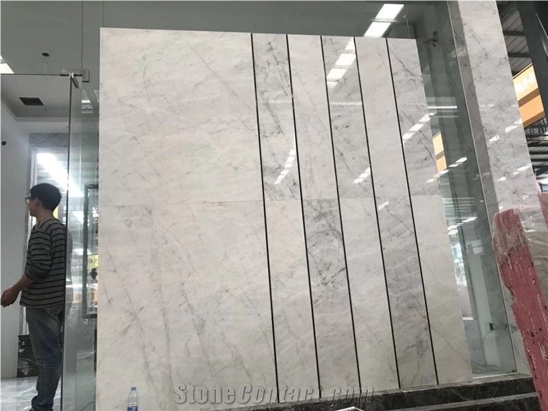 Turkey Blanco Ibiza Mugla White Lilas Marble Tiles