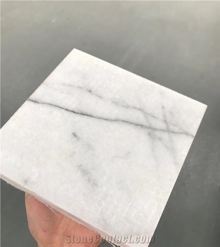 Turkey Blanco Ibiza Mugla White Lilas Marble Tiles