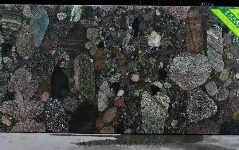 Verde Marinace Acquarius Granite Slabs