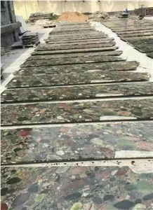 Verde Marinace Acquarius Granite Slabs