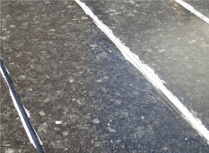 Volga Blue Granite Slabs Tiles, Ukraine Flooring