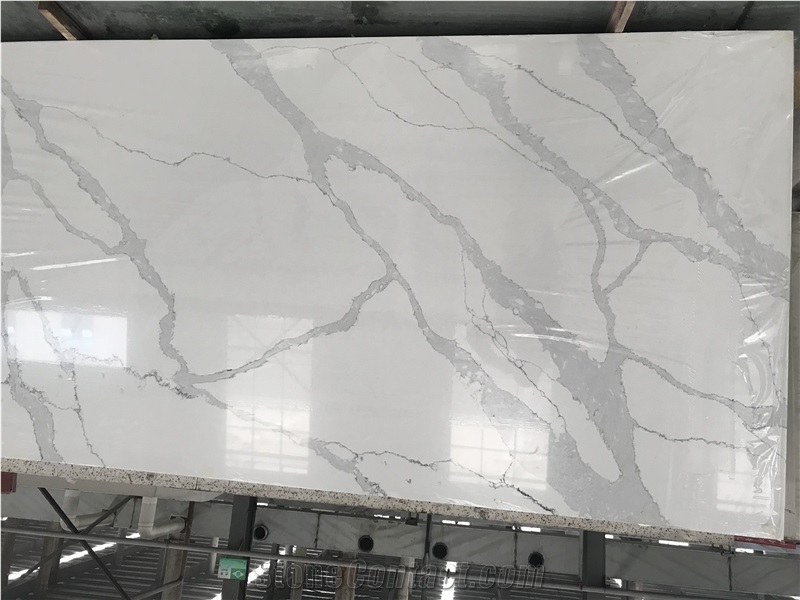 White Artificial Stone Bathroom Countertops