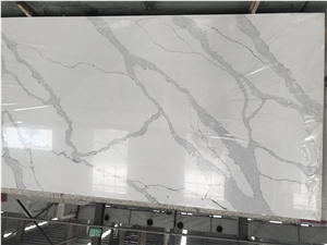 White Artificial Stone Bathroom Countertops