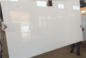 Artifical Quartz Stone,Pure White Stone Slab