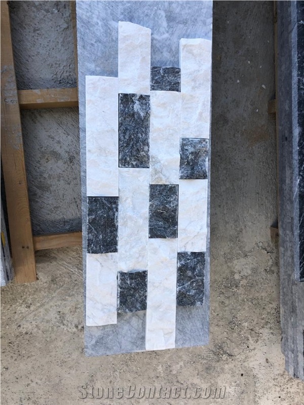 Calacatta Wall Split Face Marble