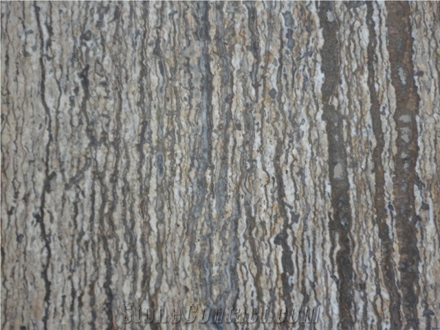 Multicolor Travertine Block