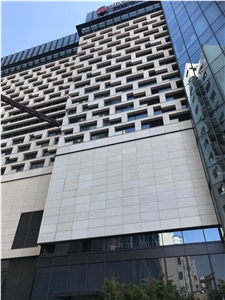 Moca Cream Limestone Backed Natural Stone Honeycomb Panels