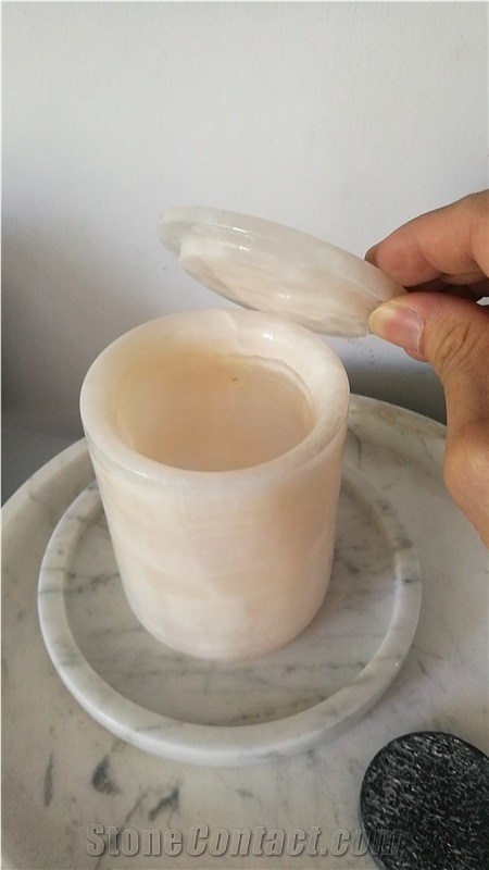 Fujian Wholesale Factory Price Marble Candle Jars