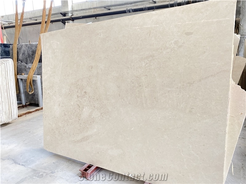 Ottoman Beige Marble Slabs - Crema Barla Polished Slabs & Tiles