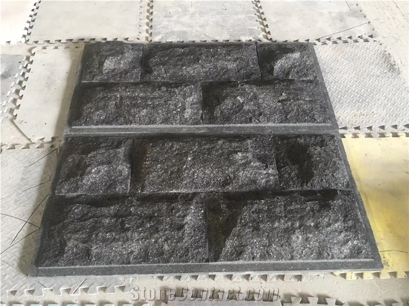 Black Star Granite Kerbstone Flamed Finished