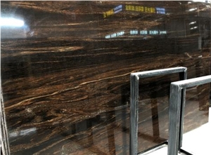 Brown Granite Polished Slabs & Tiles