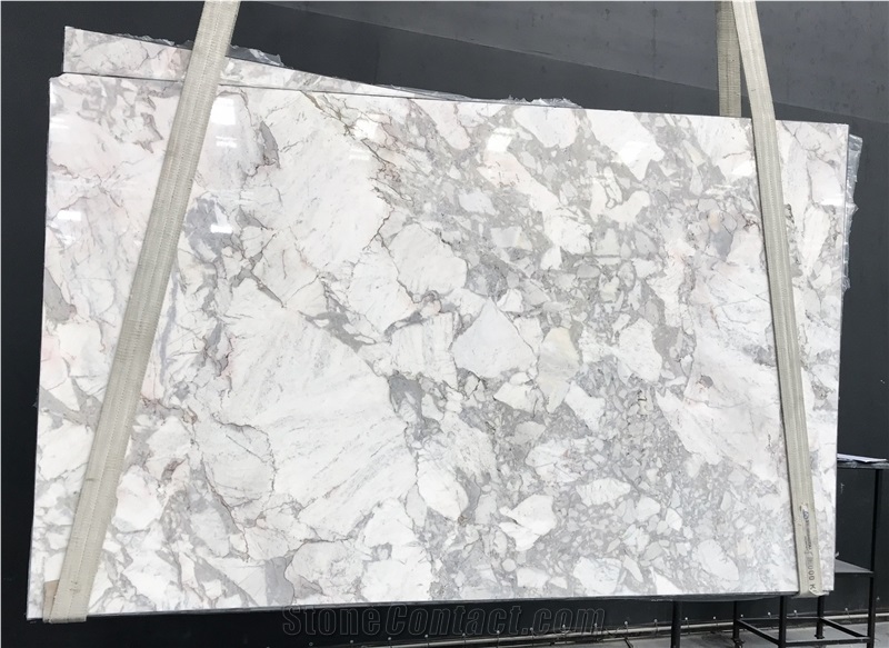 Calacatta Brasile Slabs & Tiles, Calacatta Brasil Marble Slabs