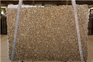 Giallo Napoleone Granite Slabs, Brazil Gold Granite