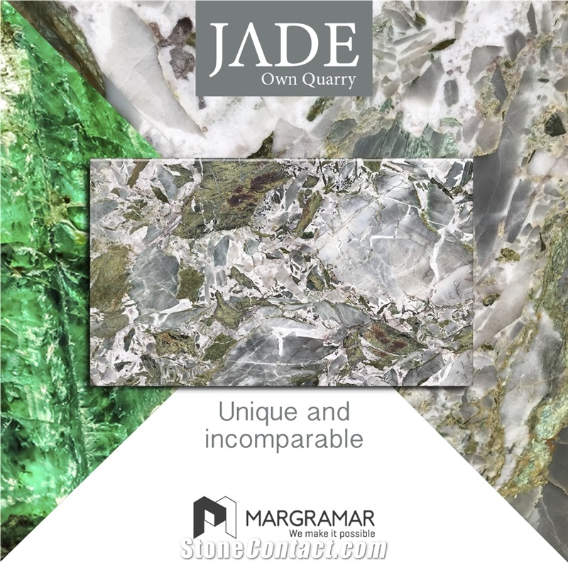 Jade Quartzite Slabs, Brazil Green Quartzite
