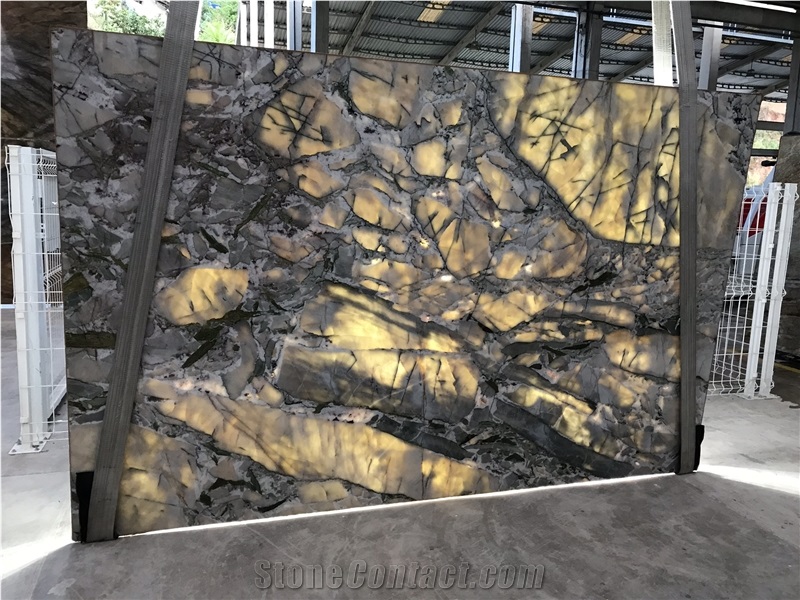 Jade Quartzite Slabs, Brazil Green Quartzite