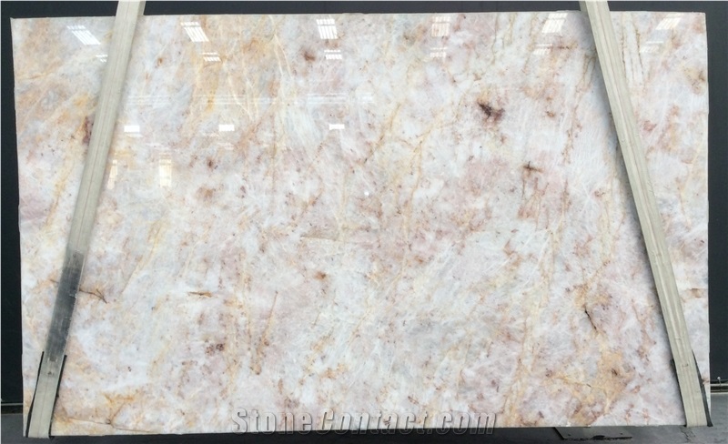 Quarzo Juliet Quartzite Slabs, Brazil White Quartzite