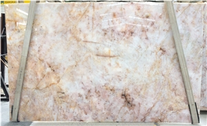 Quarzo Juliet Quartzite Slabs, Brazil White Quartzite