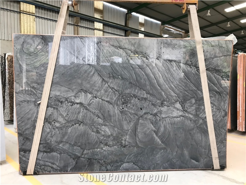 Vibranium Quartzite Slabs, Brazil Grey Quartzite