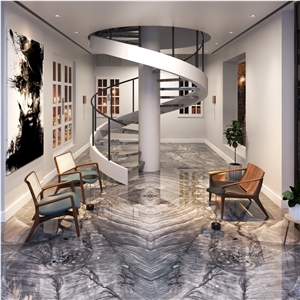 Vibranium Quartzite Slabs, Brazil Grey Quartzite