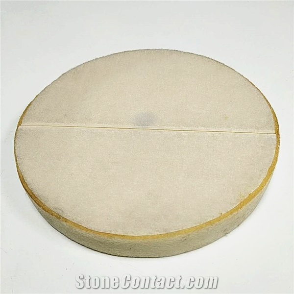 Diamond Wax Sponge Polishing Pad for Stone Buffing