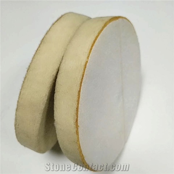 Diamond Wax Sponge Polishing Pad for Stone Buffing
