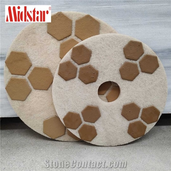 Fiber Polishing Pads Diamond Concrete Sponge Pad