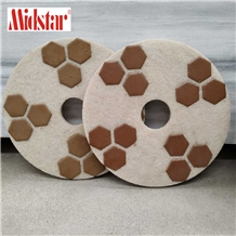 Fiber Polishing Pads Diamond Concrete Sponge Pad