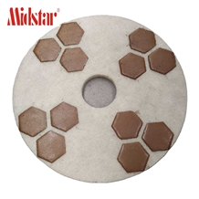 Fiber Polishing Pads Diamond Concrete Sponge Pad
