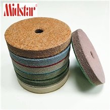 Fiberwheel Sponge Polishing Pad for Stone Marble